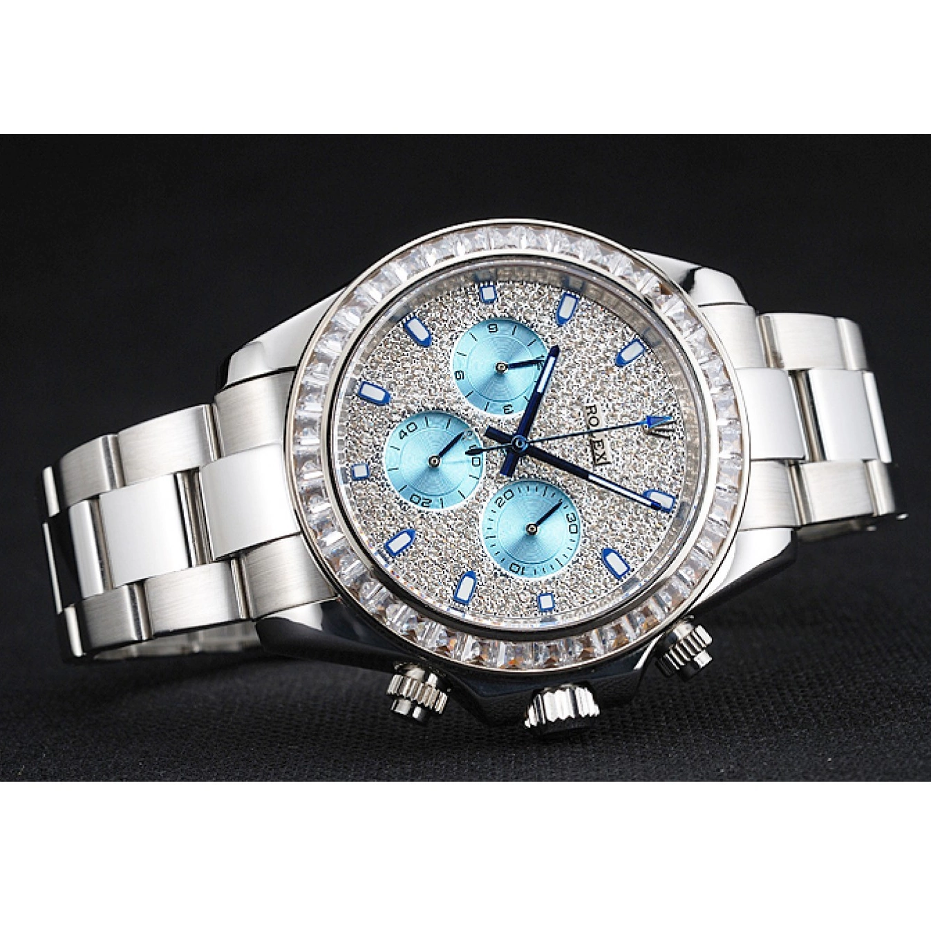 Aaa replica watch Bracelet And Cosmograph Daytona Case Rolex Diamond 1454251 Dial Stainless Steel 0629